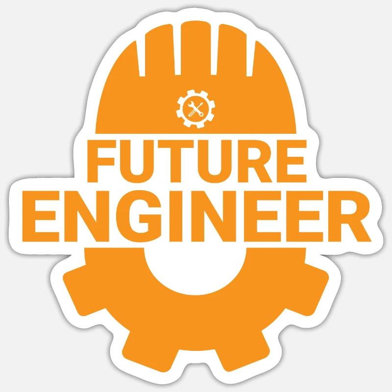 Future Engineer Sticker Größe S (10 x 10 cm)