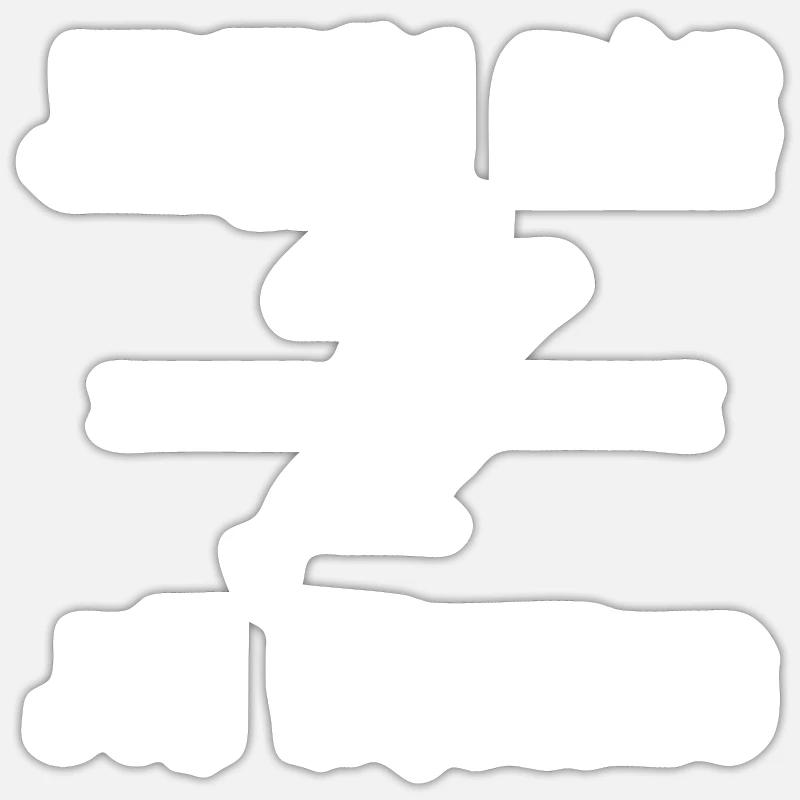 Sticker taille S (10 x 10 cm) - 