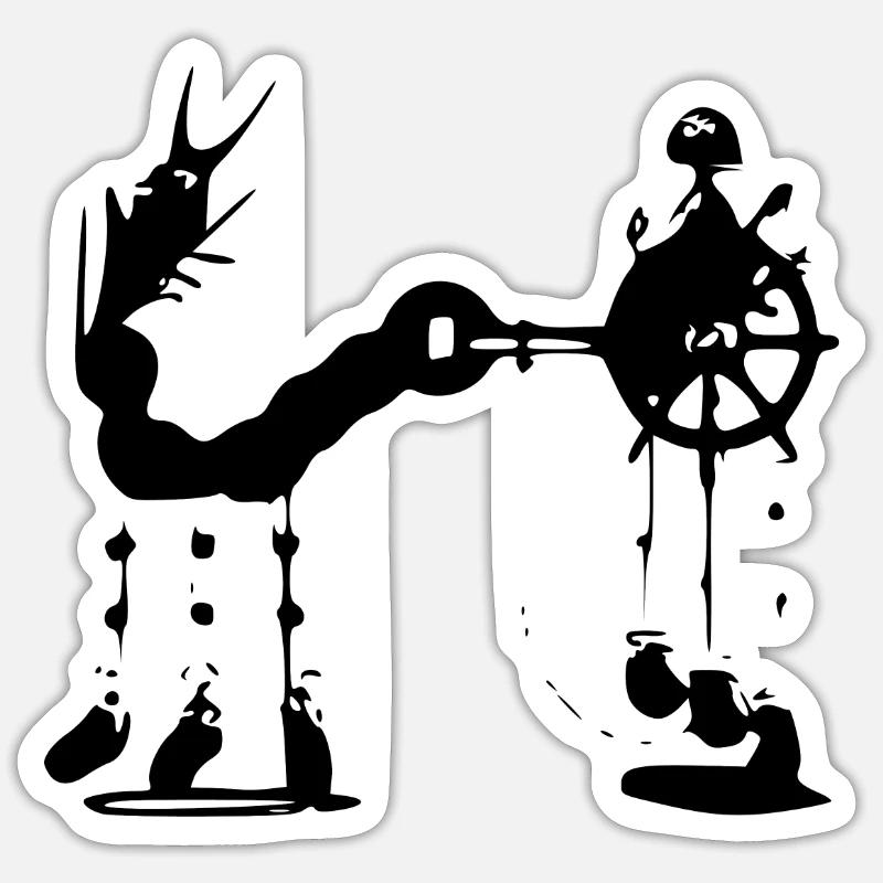 Sticker taille S (10 x 10 cm) - 