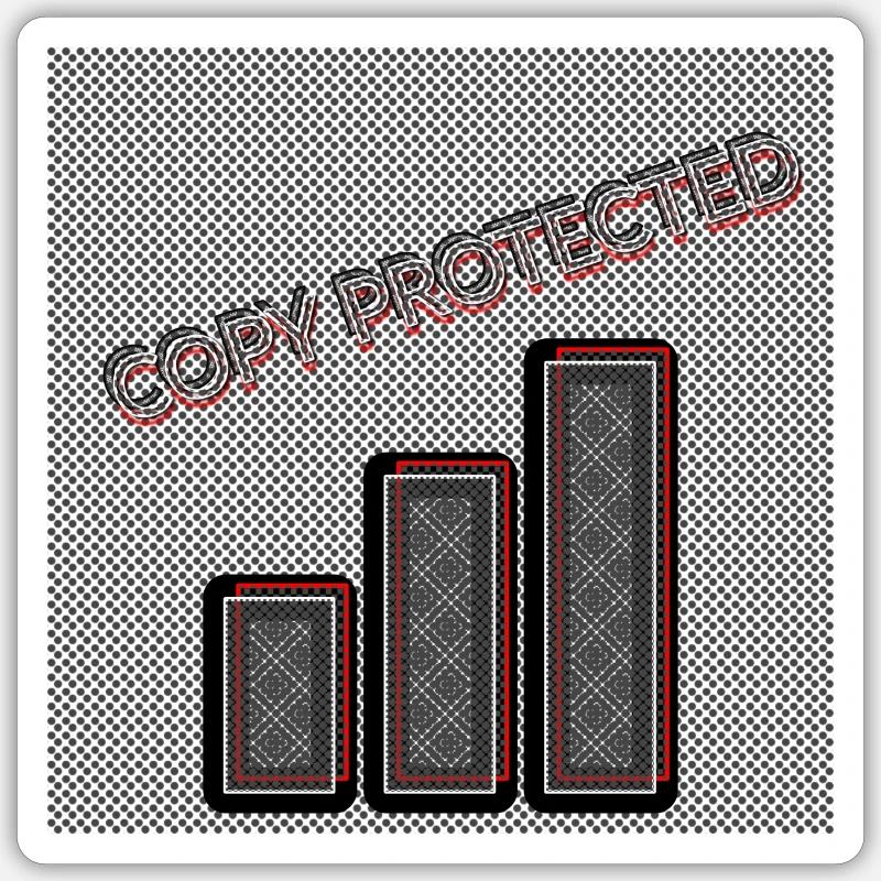 Copy protected - Image - 2023 Sticker size S (10 x 10 cm)