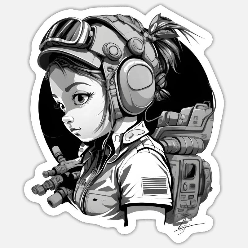 Sticker size S (10 x 10 cm) - 
