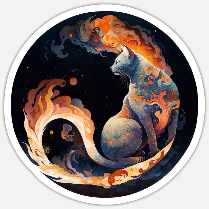 Sticker Größe S (10 x 10 cm) - 