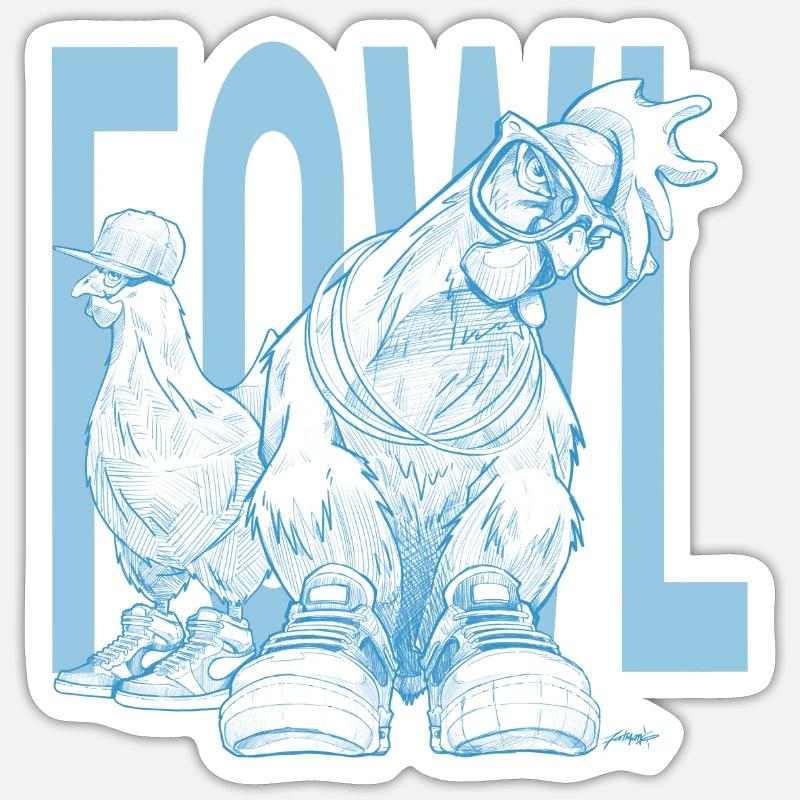 Sticker taille S (10 x 10 cm) - 