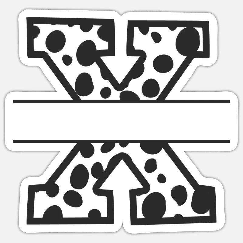 Sticker Größe S (10 x 10 cm) - 