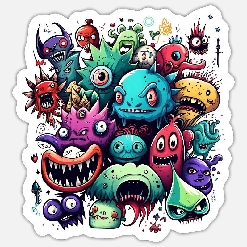 Sticker size S (10 x 10 cm) - 