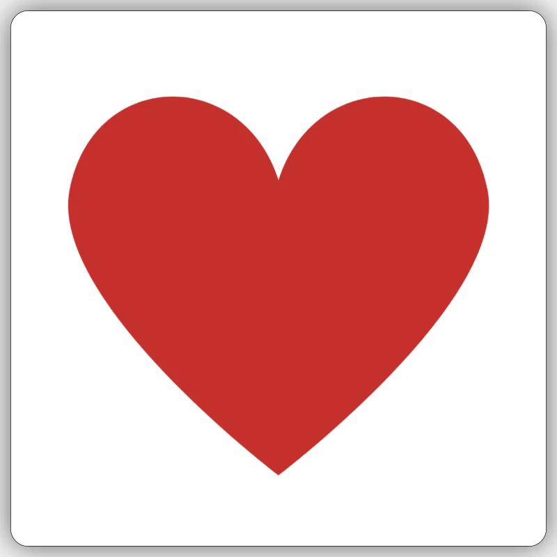 Hjerte Sticker