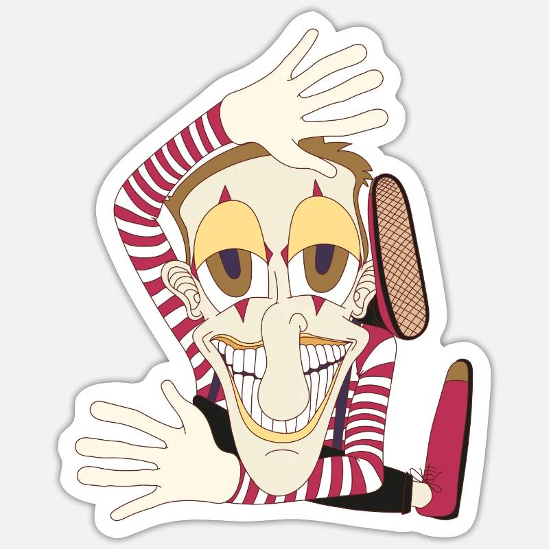 BILD GEMACHT - Sticker Größe S (10 x 10 cm) - Mattweiß