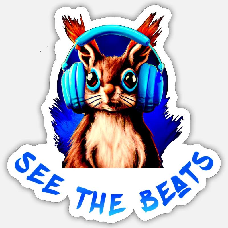 Sticker taille S (10 x 10 cm) - 