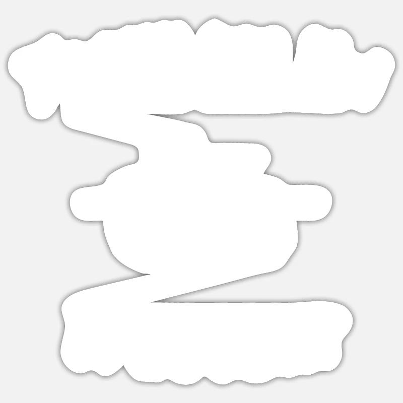 Sticker taille S (10 x 10 cm) -
