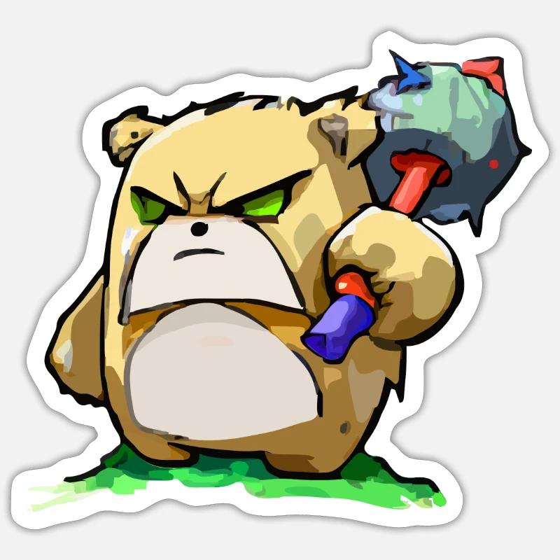 Sticker taille S (10 x 10 cm) - 