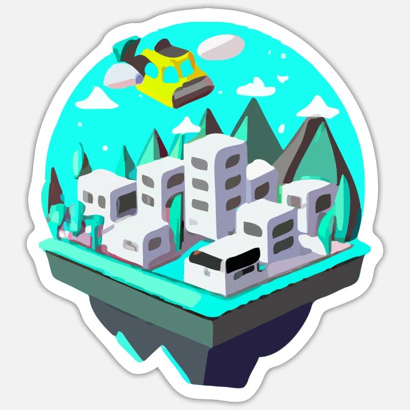 Sticker Größe S (10 x 10 cm) - 