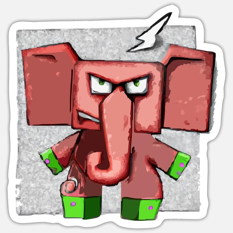Sticker Größe S (10 x 10 cm) - 
