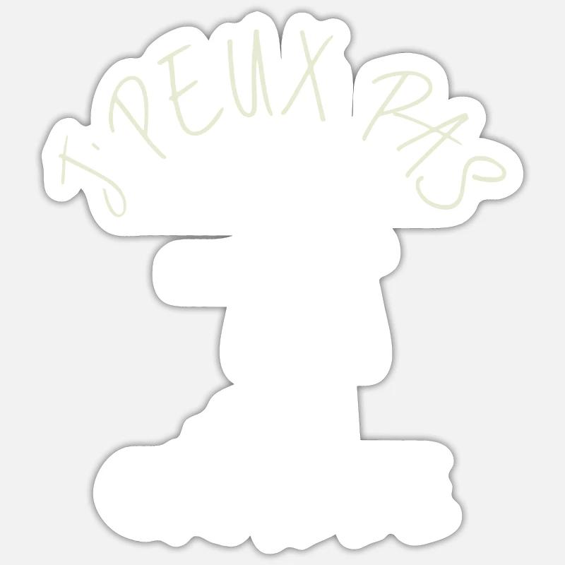 Sticker taille S (10 x 10 cm) - 