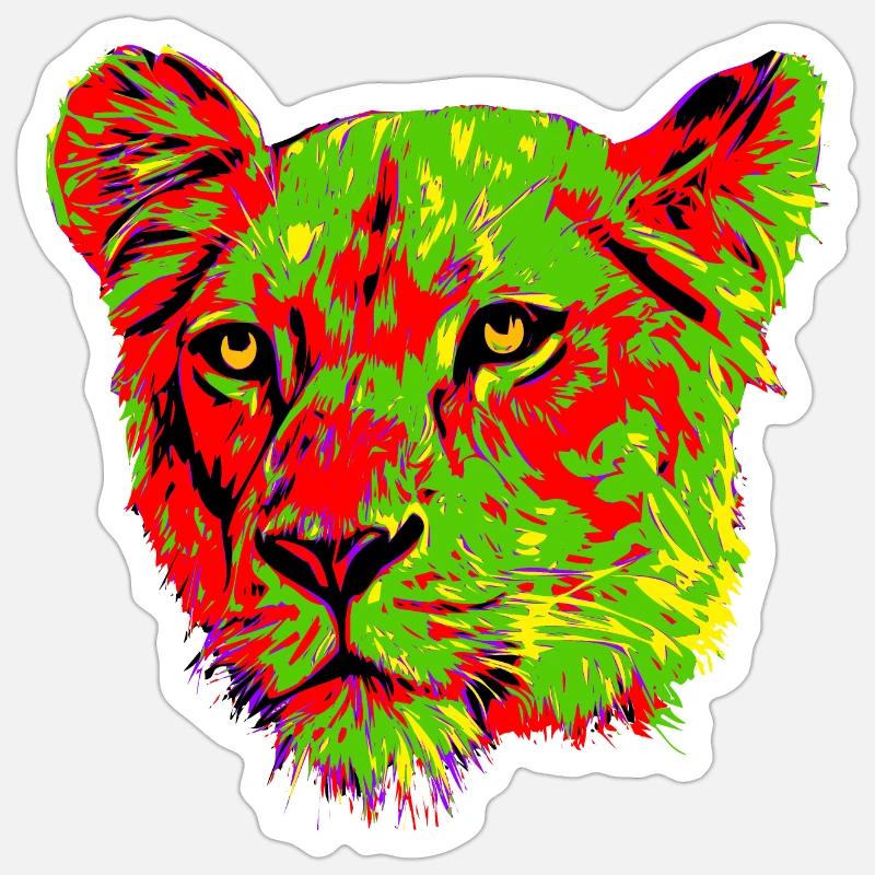 Sticker Größe S (10 x 10 cm) - 