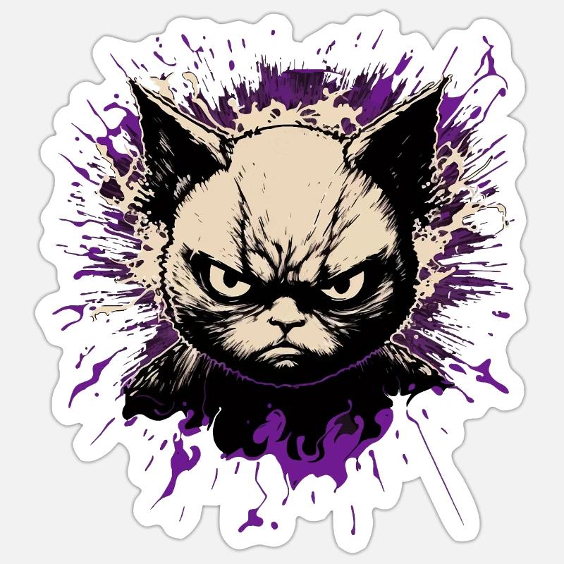 Sticker taille S (10 x 10 cm) - 