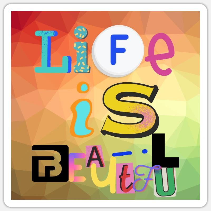 Sticker Größe S (10 x 10 cm) - 