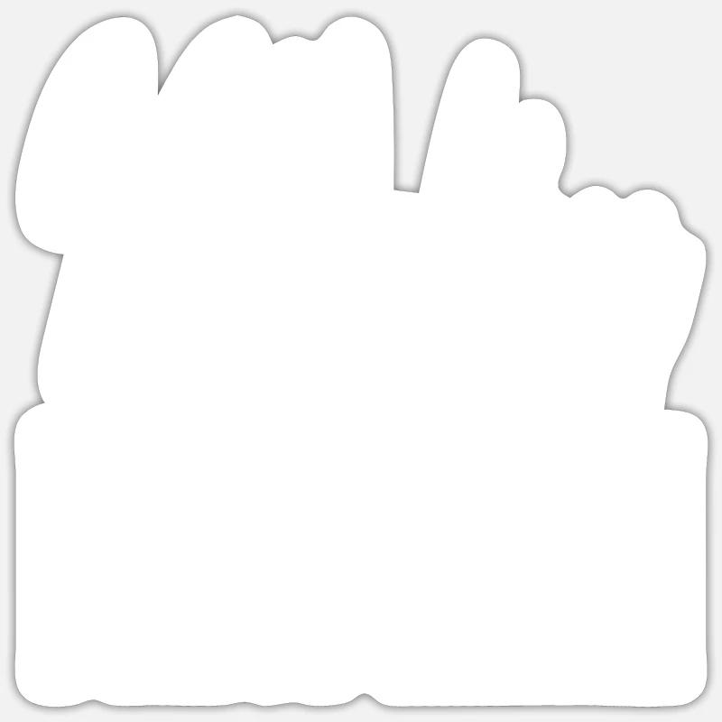 Je fais des beats - Sticker taille S (10 x 10 cm) - blanc mat