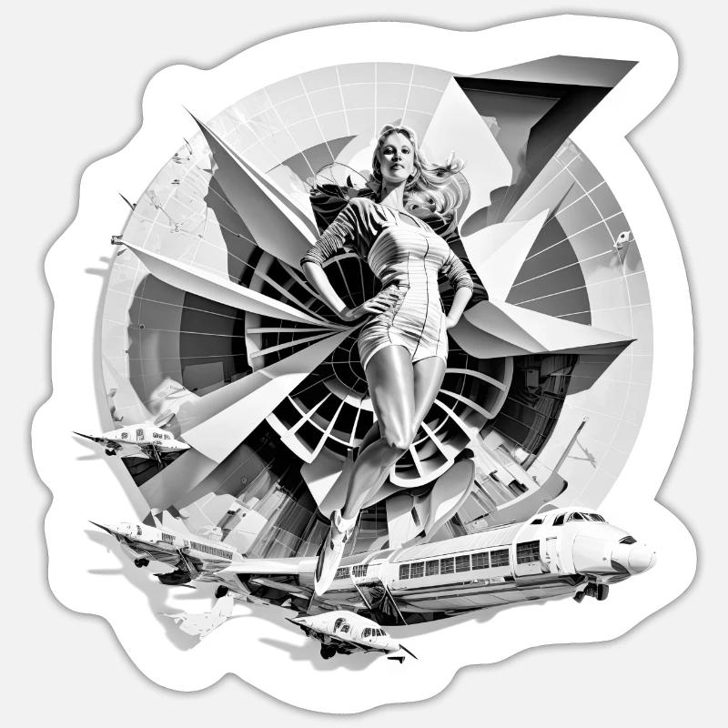 Sticker Größe S (10 x 10 cm) - 