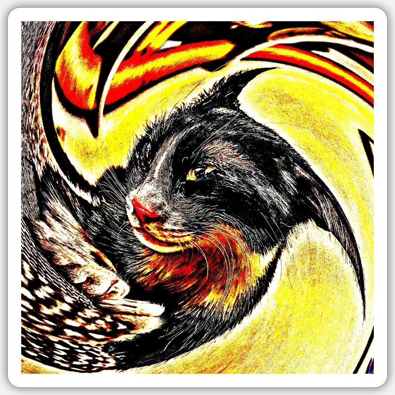 Sticker Größe S (10 x 10 cm) -