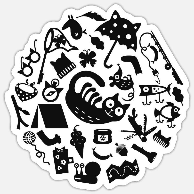 Sticker taille S (10 x 10 cm) - 