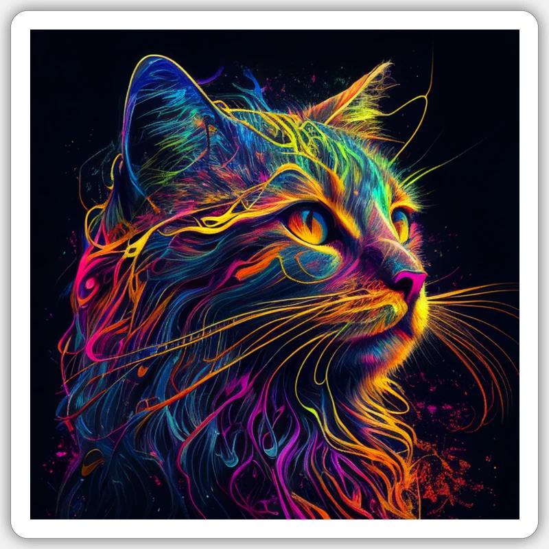 Sticker Größe S (10 x 10 cm) - 