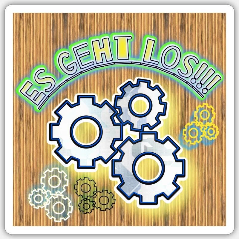 Sticker taille S (10 x 10 cm) - 