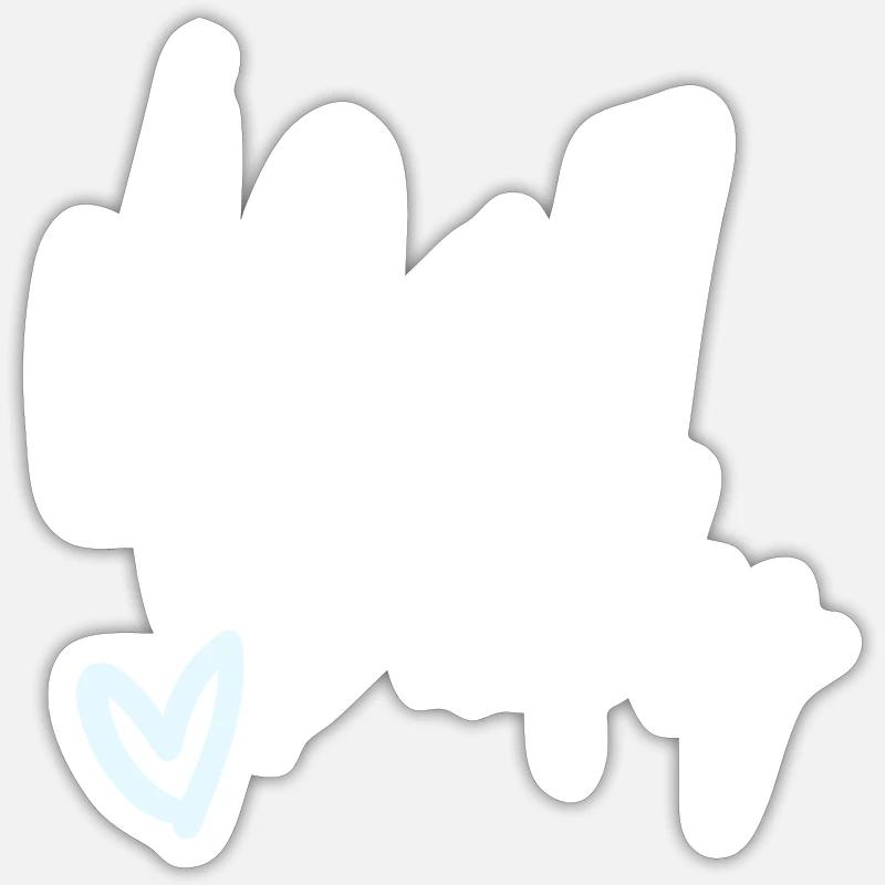 Dear daddy Sticker size S (10 x 10 cm)