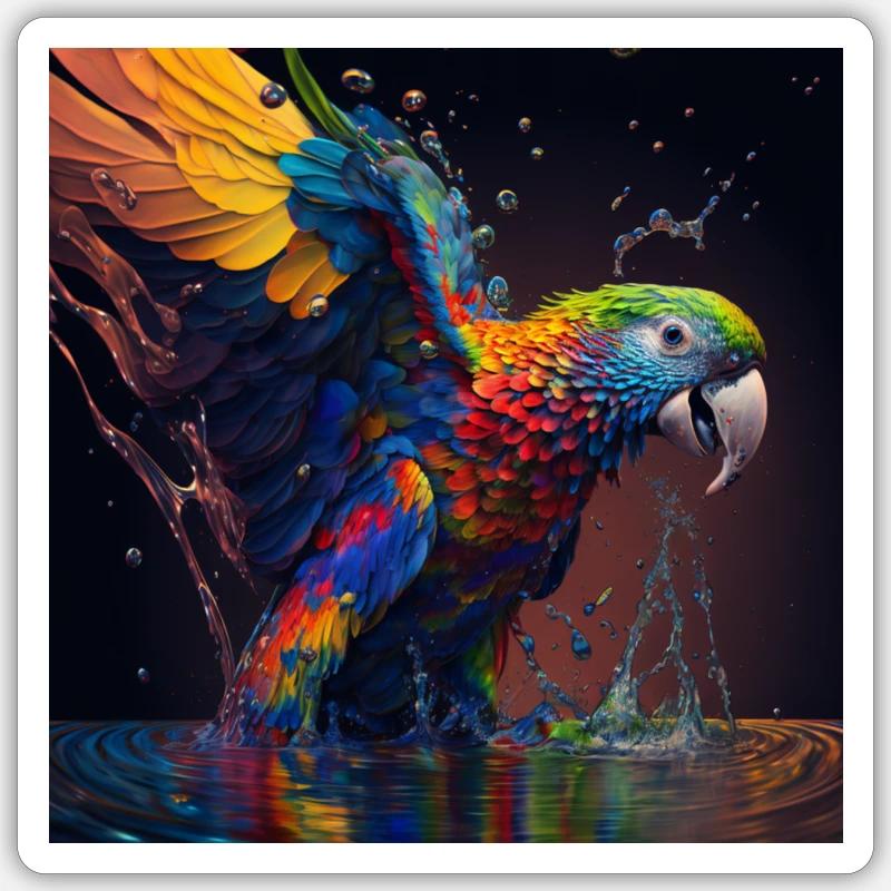 Sticker Größe S (10 x 10 cm) - 