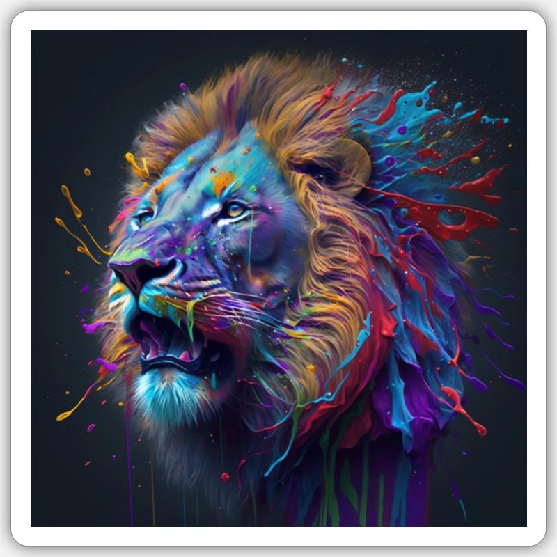 Sticker Größe S (10 x 10 cm) - 
