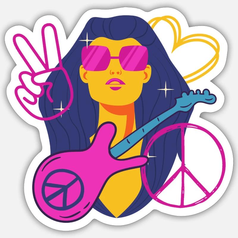 Sticker taille S (10 x 10 cm) - 