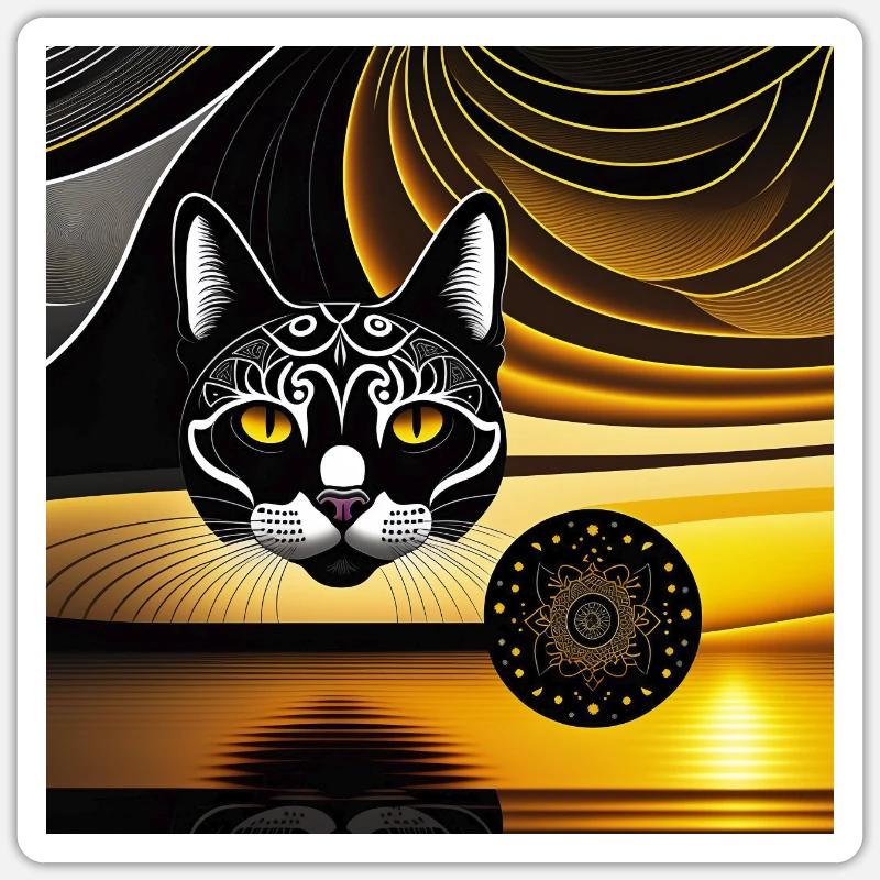 Sticker Größe S (10 x 10 cm) - 