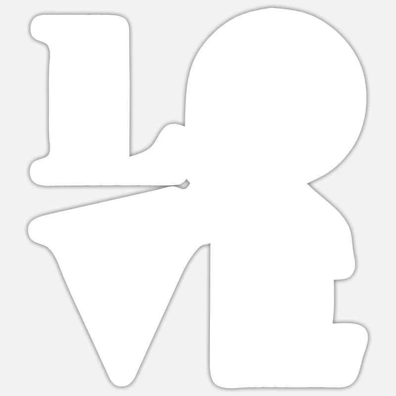 Sticker Größe S (10 x 10 cm) - 