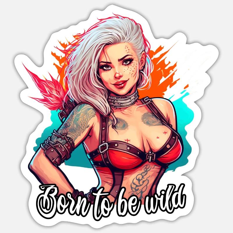 Sticker Größe S (10 x 10 cm) - 