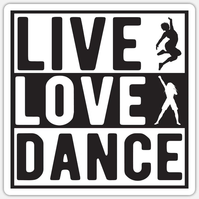 Sticker Größe S (10 x 10 cm) - 