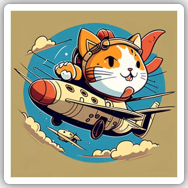 Sticker taille S (10 x 10 cm) - 