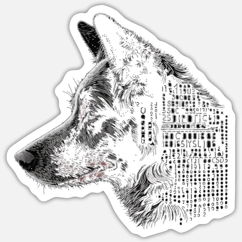 Sticker Größe S (10 x 10 cm) - 