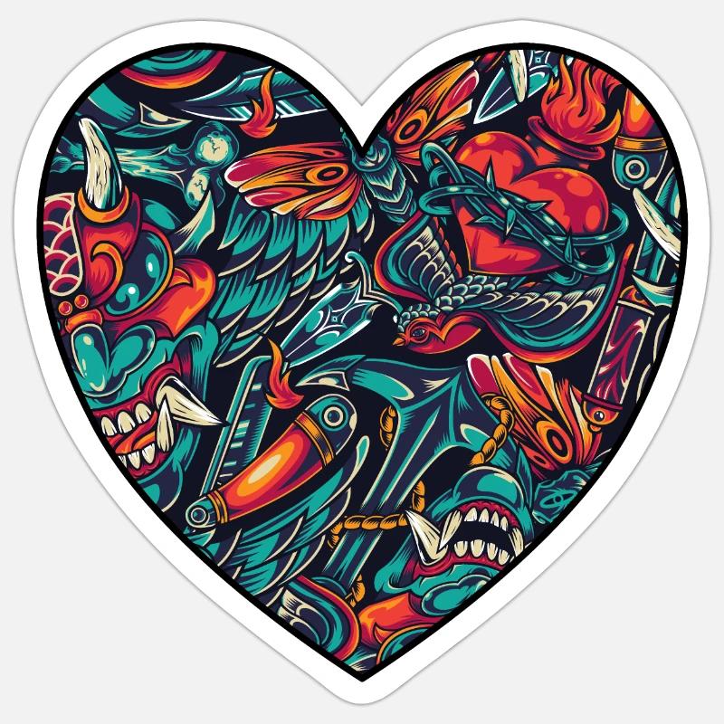 Sticker Größe S (10 x 10 cm) - 