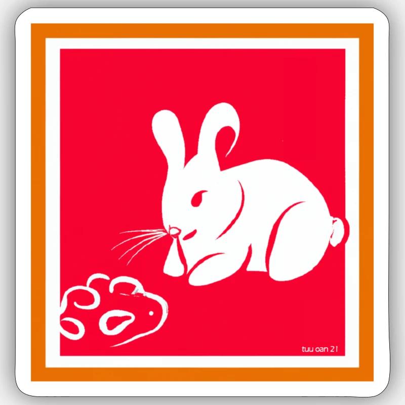 Sticker taille S (10 x 10 cm) - 