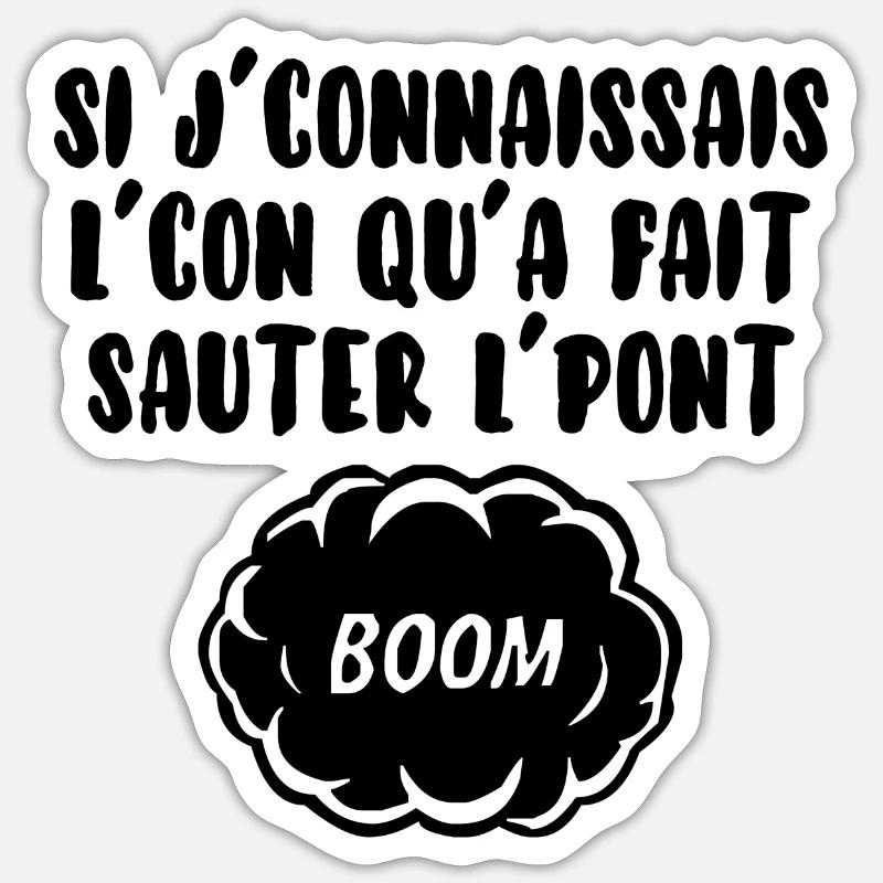 Sticker taille S (10 x 10 cm) - 