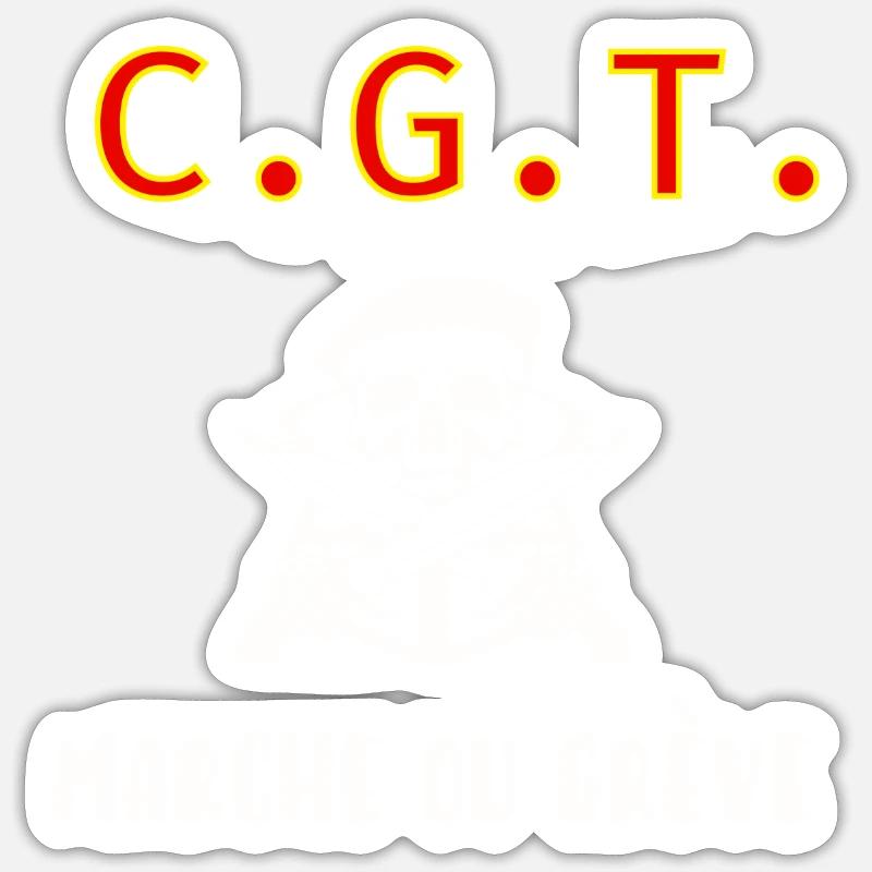 Sticker taille S (10 x 10 cm) - 