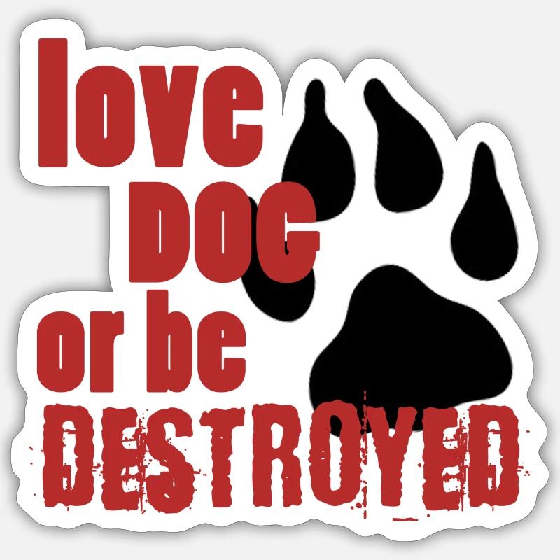 Sticker Größe S (10 x 10 cm) - 