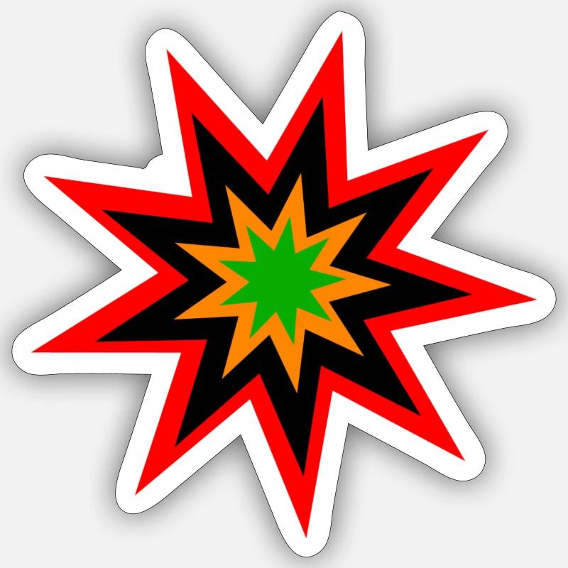 Sticker Größe S (10 x 10 cm) - 