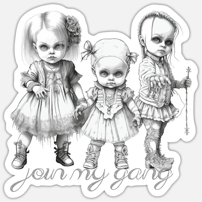 Sticker Größe S (10 x 10 cm) - 