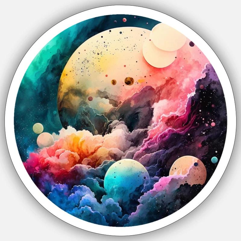 Sticker taille S (10 x 10 cm) - 