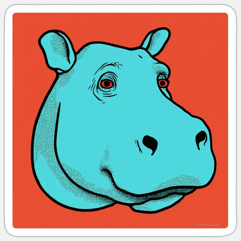 Sticker Größe S (10 x 10 cm) - 
