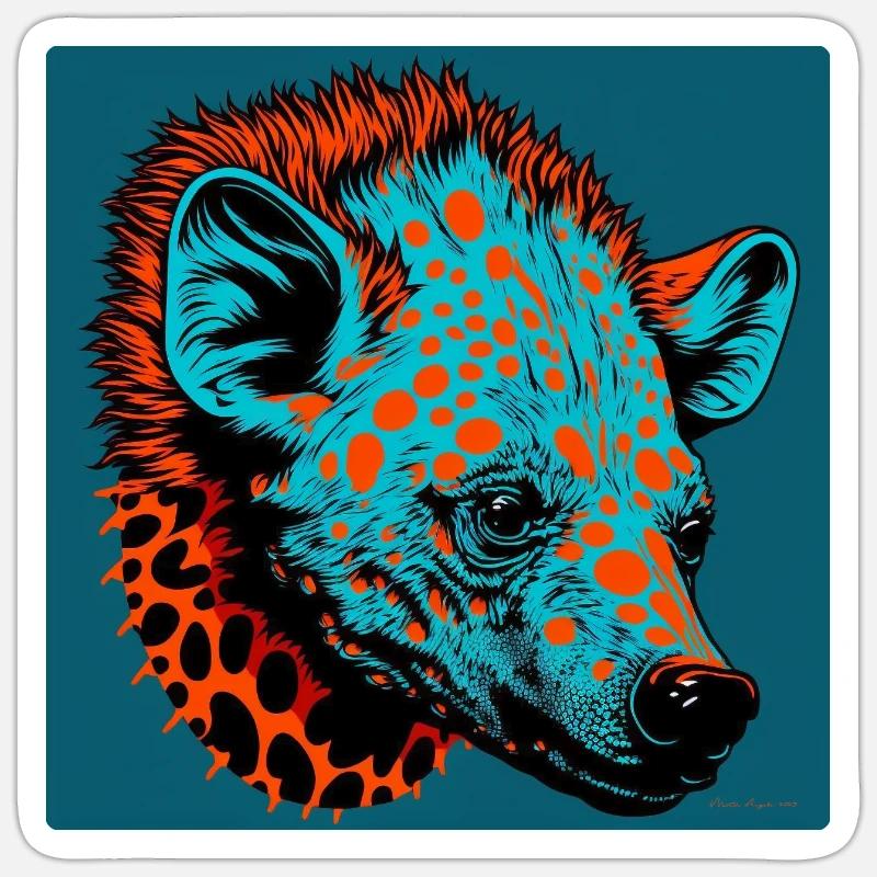 Sticker taille S (10 x 10 cm) - 