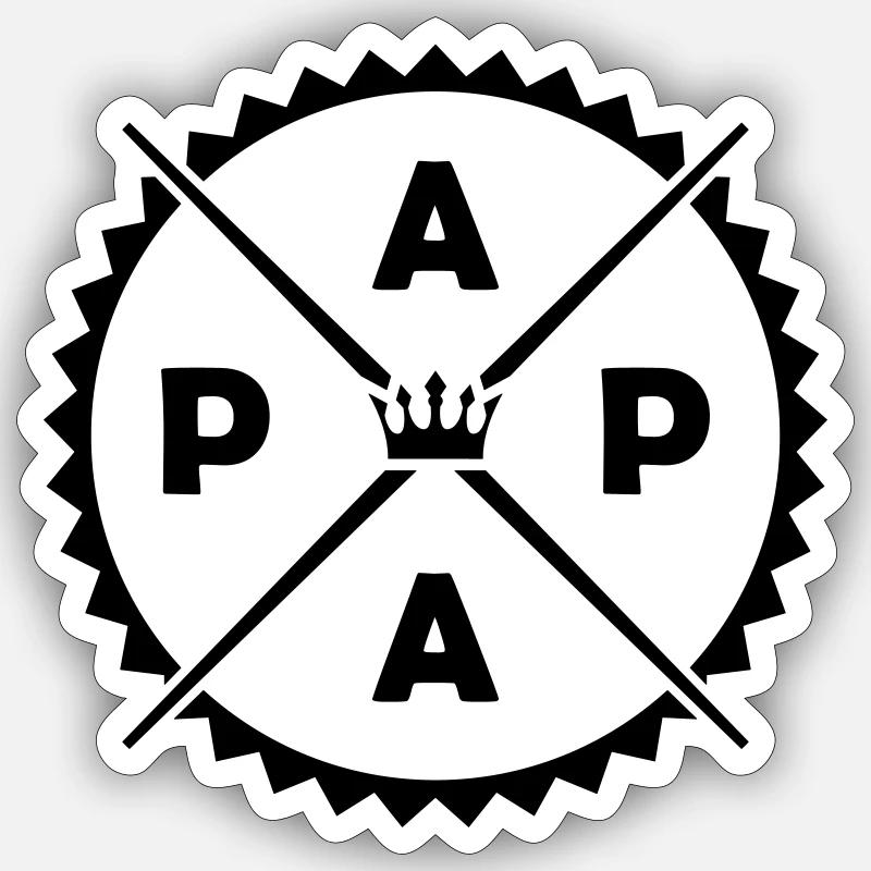 Dad Sticker size S (10 x 10 cm)