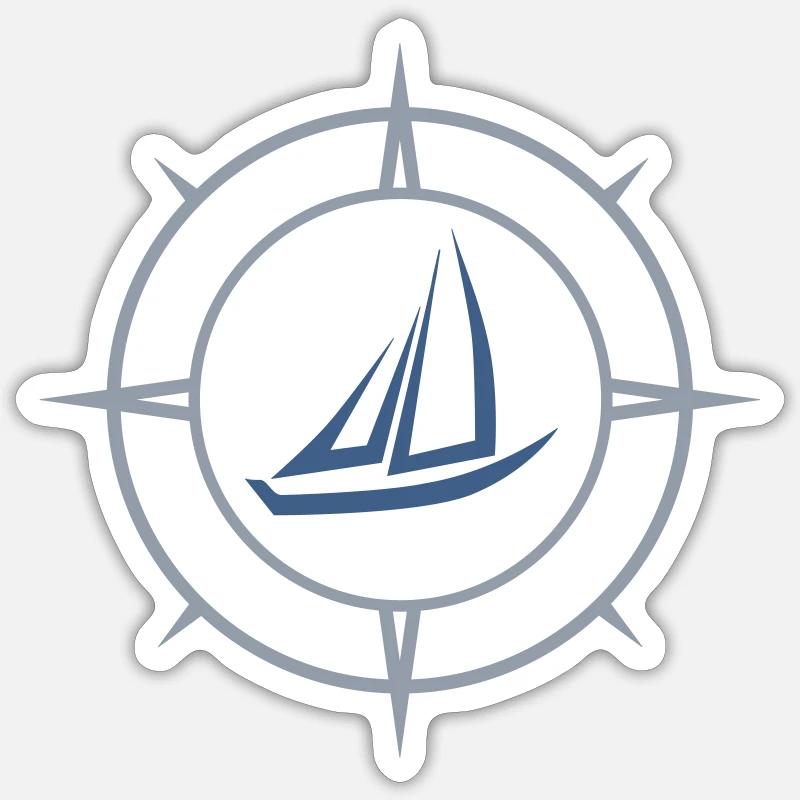 Voile - Sticker taille S (10 x 10 cm) - blanc mat