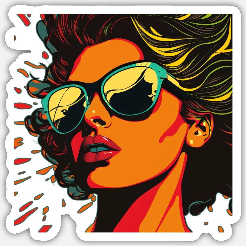 Sticker taille S (10 x 10 cm) - 