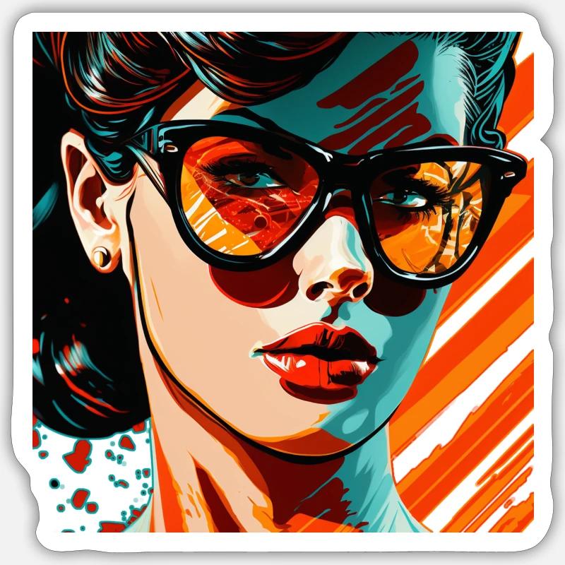 Sticker taille S (10 x 10 cm) - 